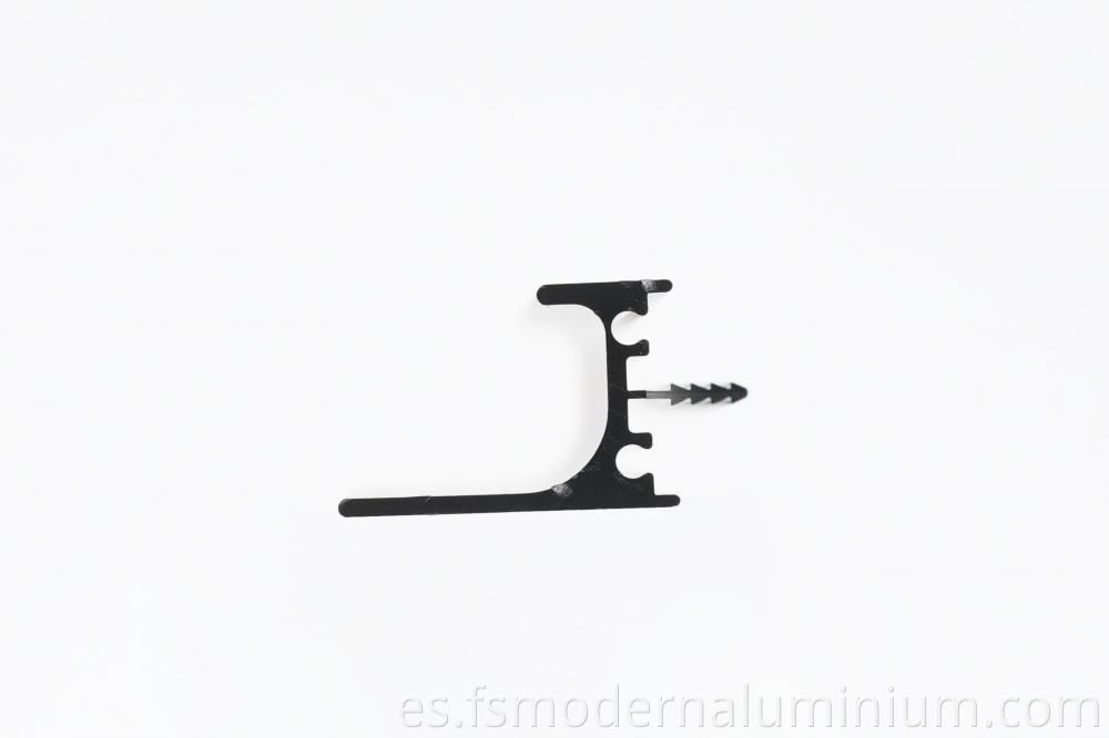 Aluminium drawer handle